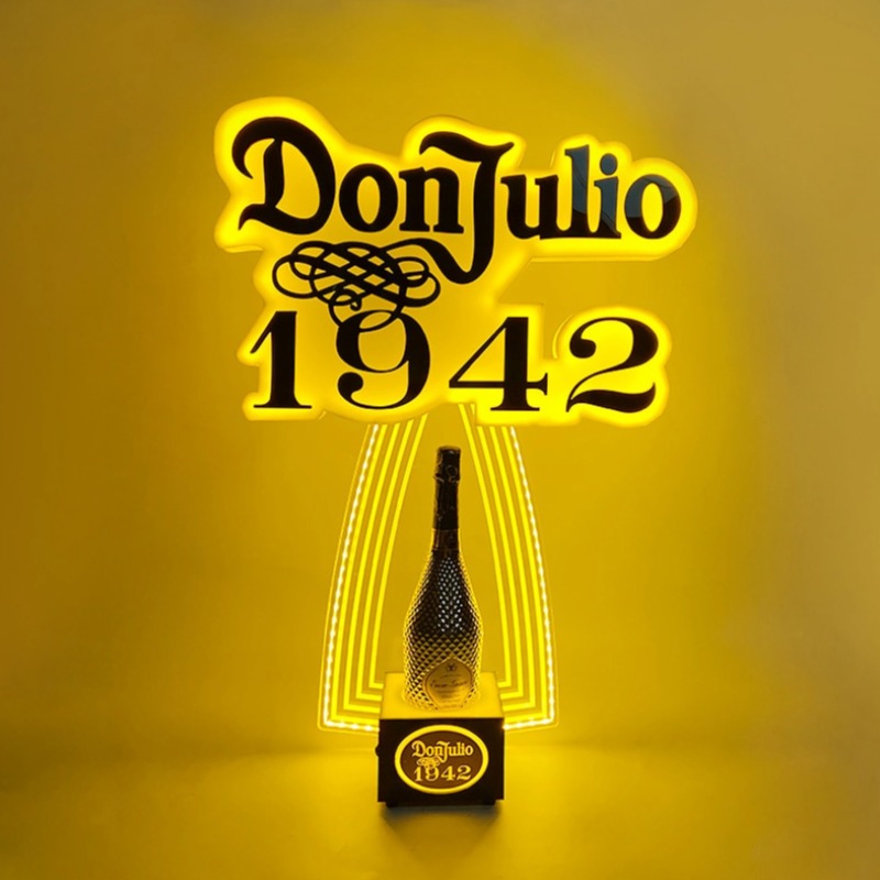Acrylic Tequila Don Julio 1942 Bottle Presenter Wine Rack Holder
