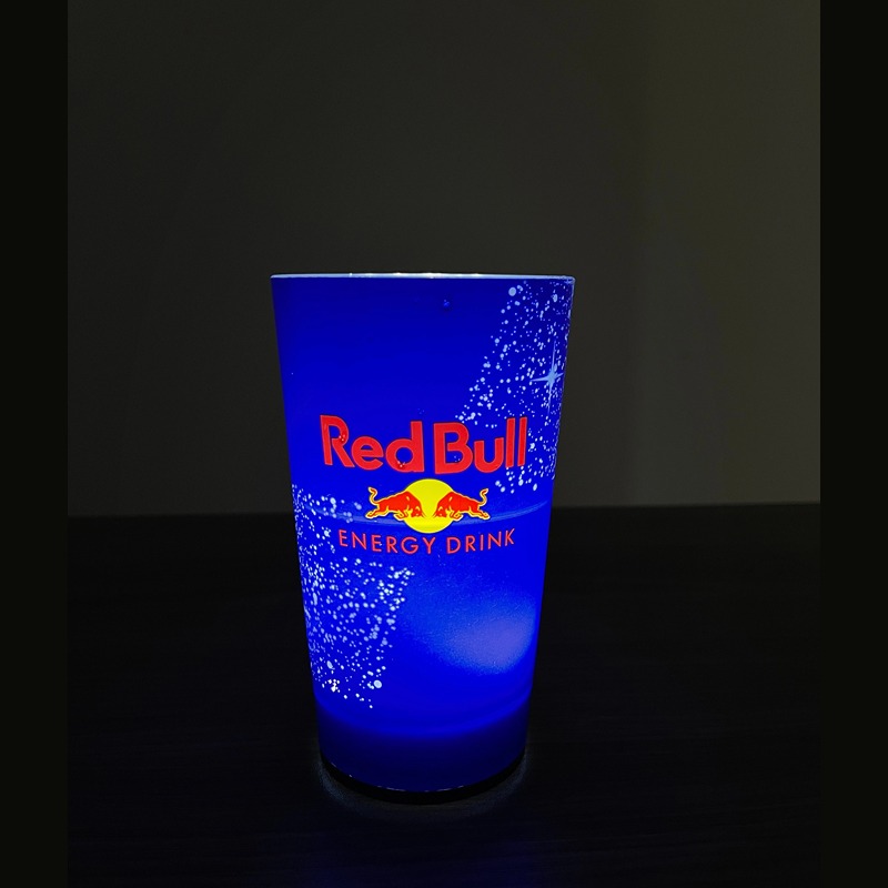 Redbull Cup Water Sensing Led Light Cup Thermal Transfer Printing