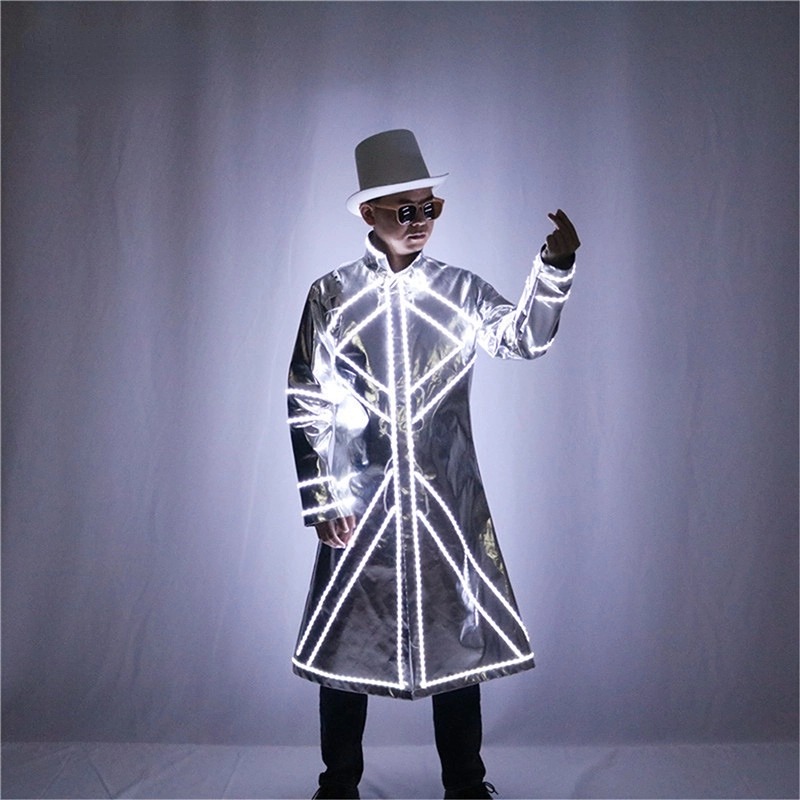 Luminous Performance Fluorescent Dance Suit For Party Decorations Costumes
