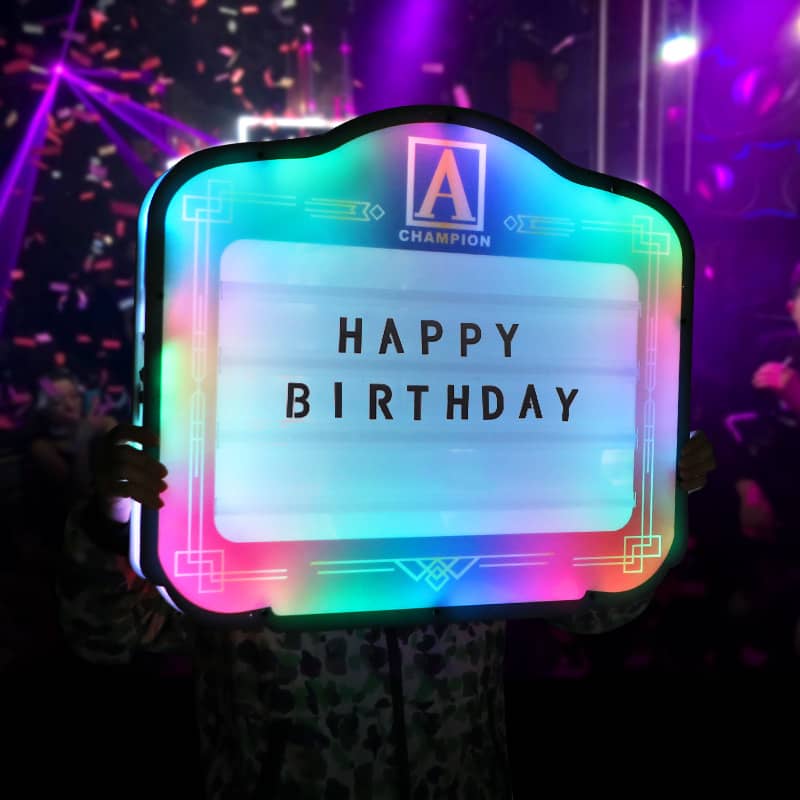 Led Letter Sign Message Board for Night Club bar