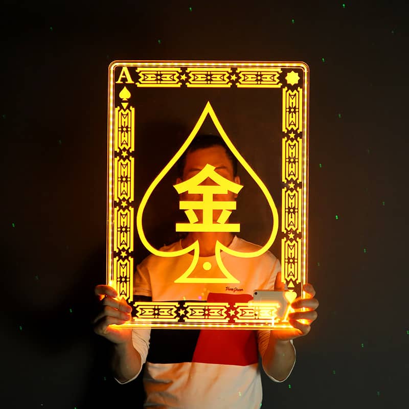 Free Design LED Message Board Sign advertising Nightclub Handheld Service
