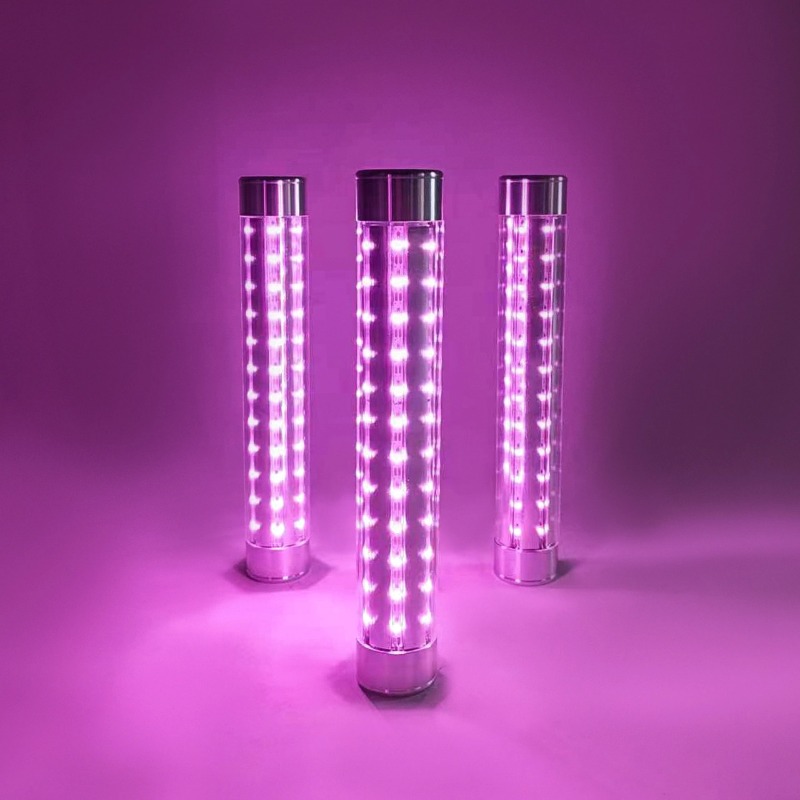 25cm Rechargeable LED Sparkler Strobe Baton Dance decoration for Nightclub bar