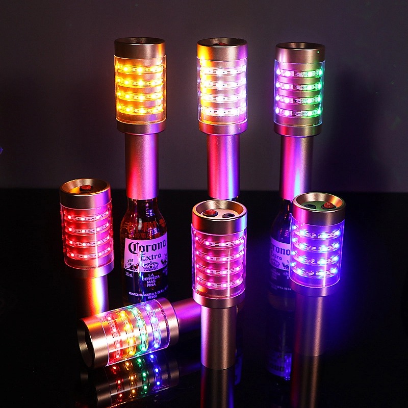 Champagne Bottle Sparklers LED Handheld Light for Nightclubs