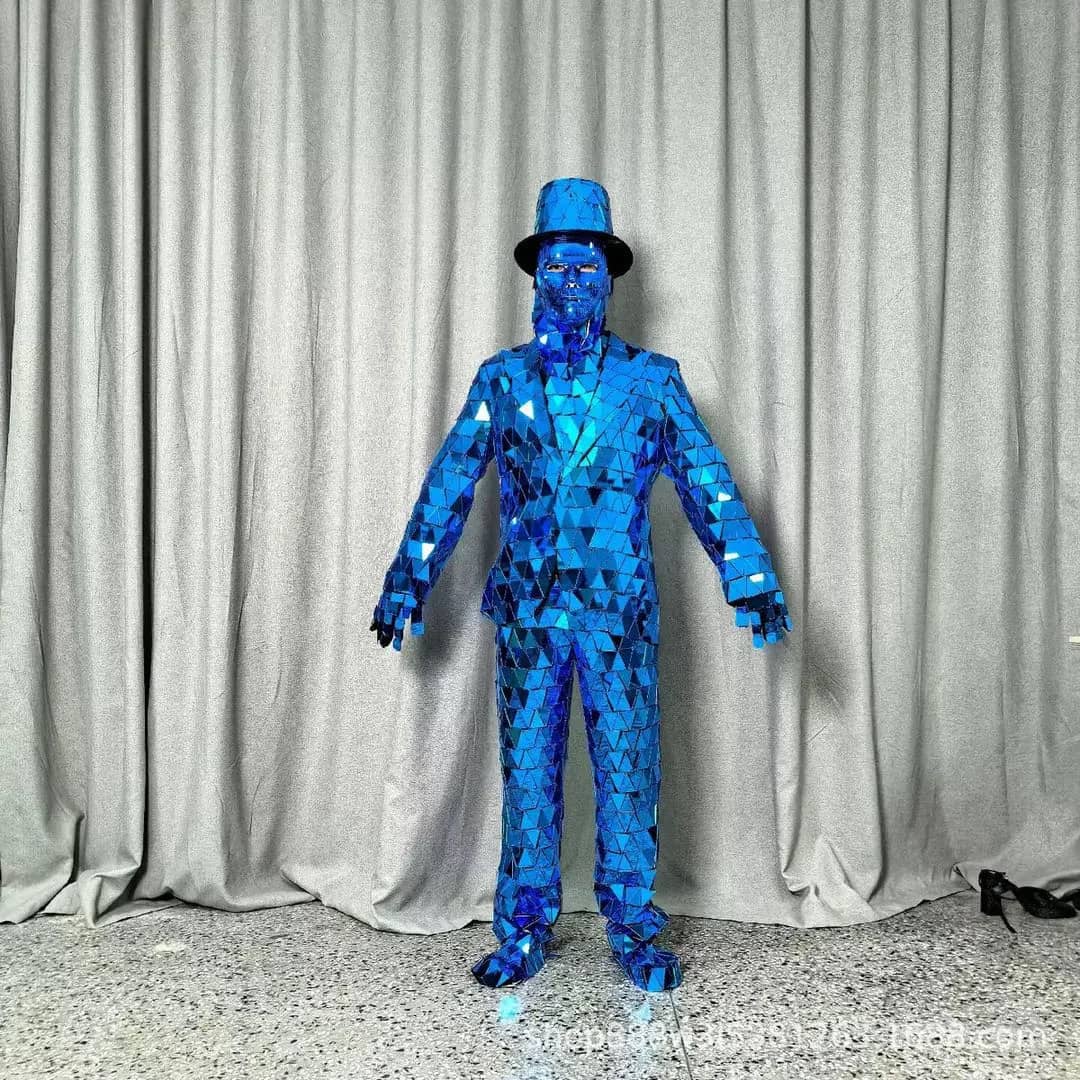 Mirror performance costume