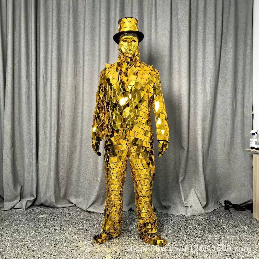 Mirror performance costume