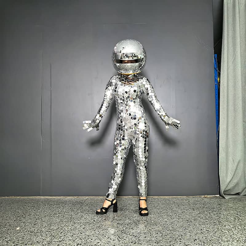 Mirror performance costume